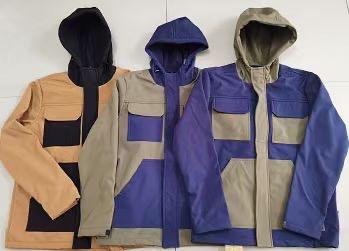 102052 Mens plush jacket