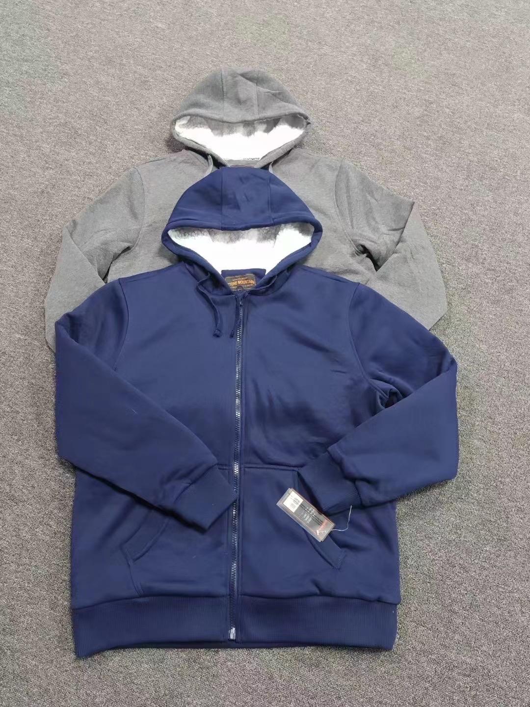 011109 Mens Plush hoodie