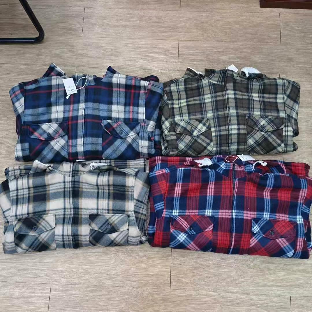 022717 Mens plush shirt
