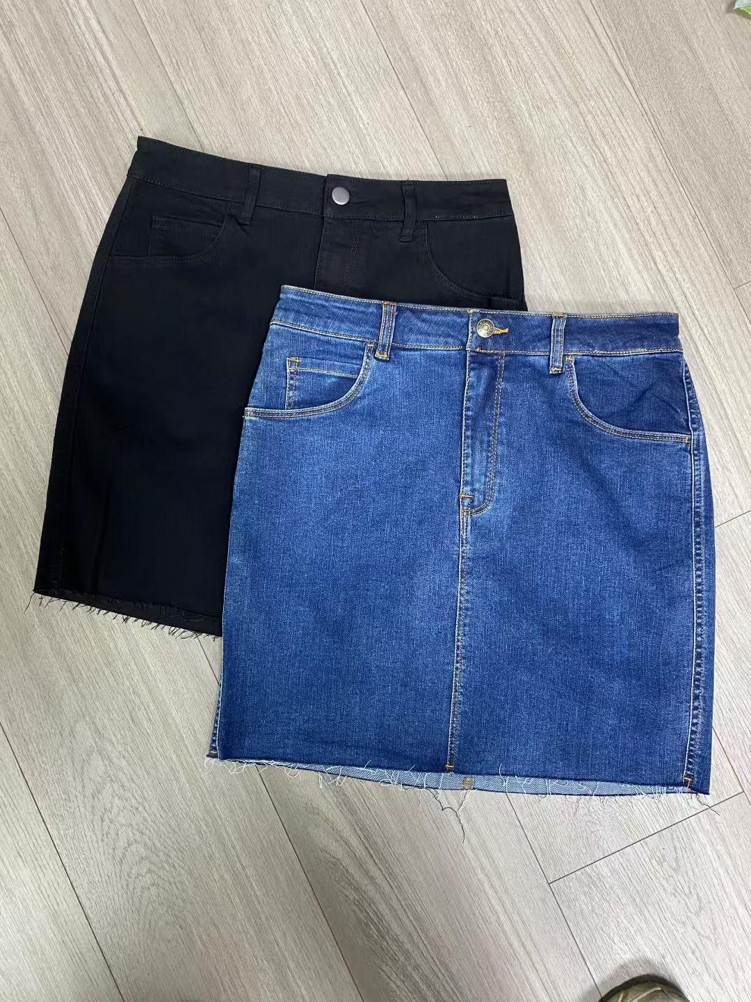 091110 Ladys denim skirt