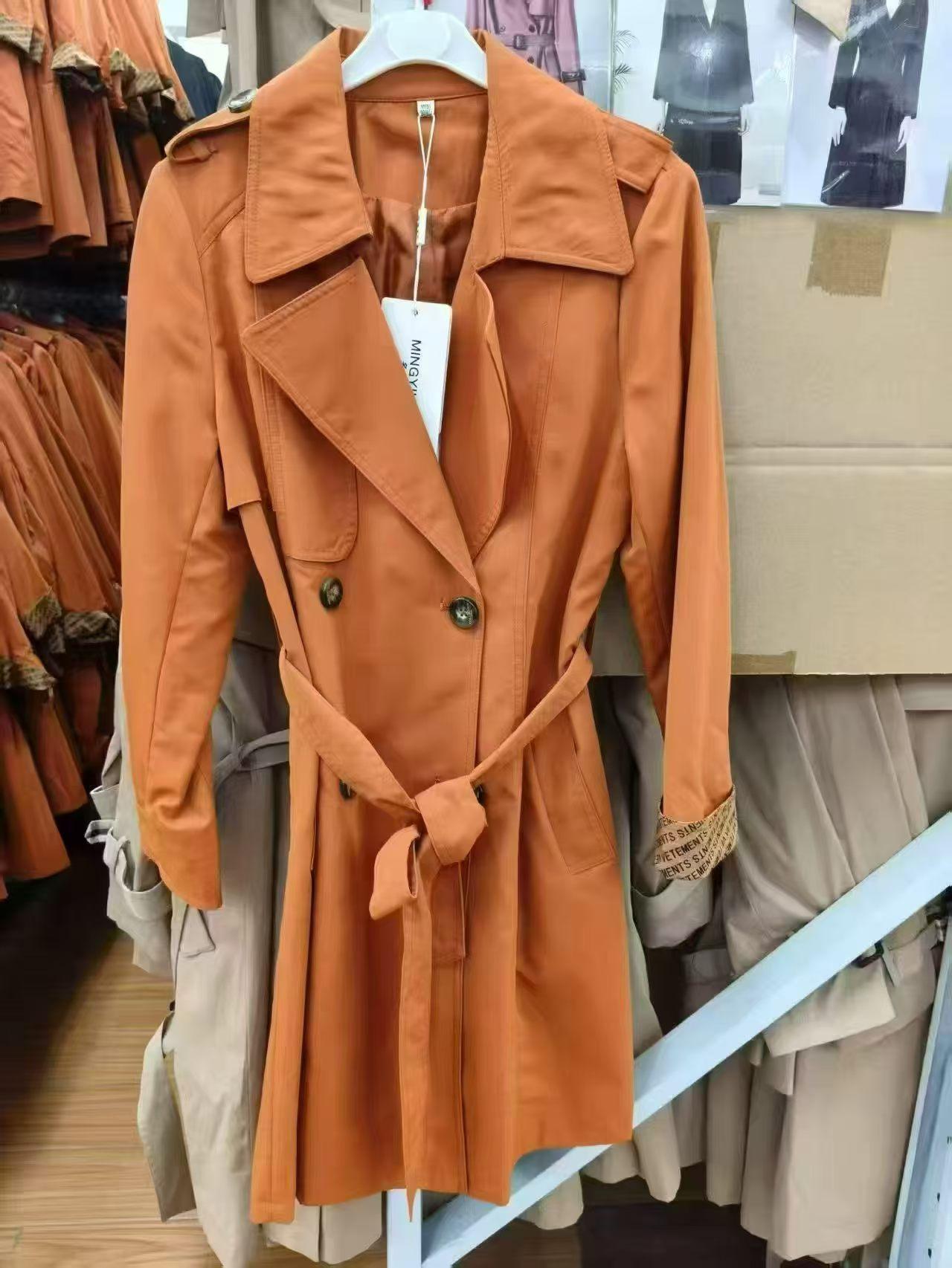 D082604#Womens trench coats