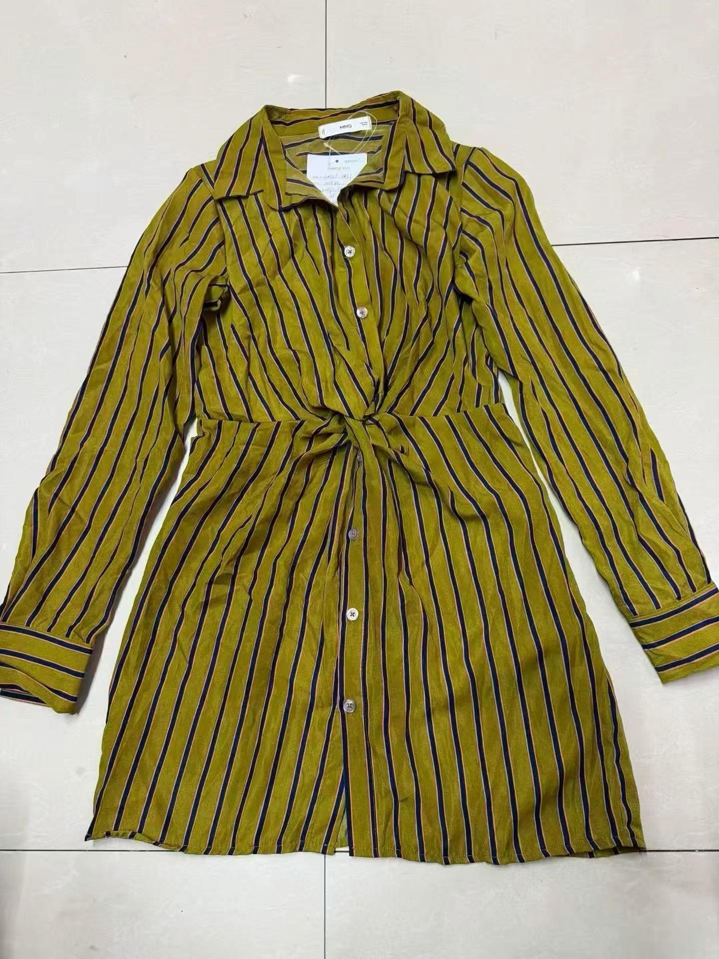 w082715# Striped Shirt Dress