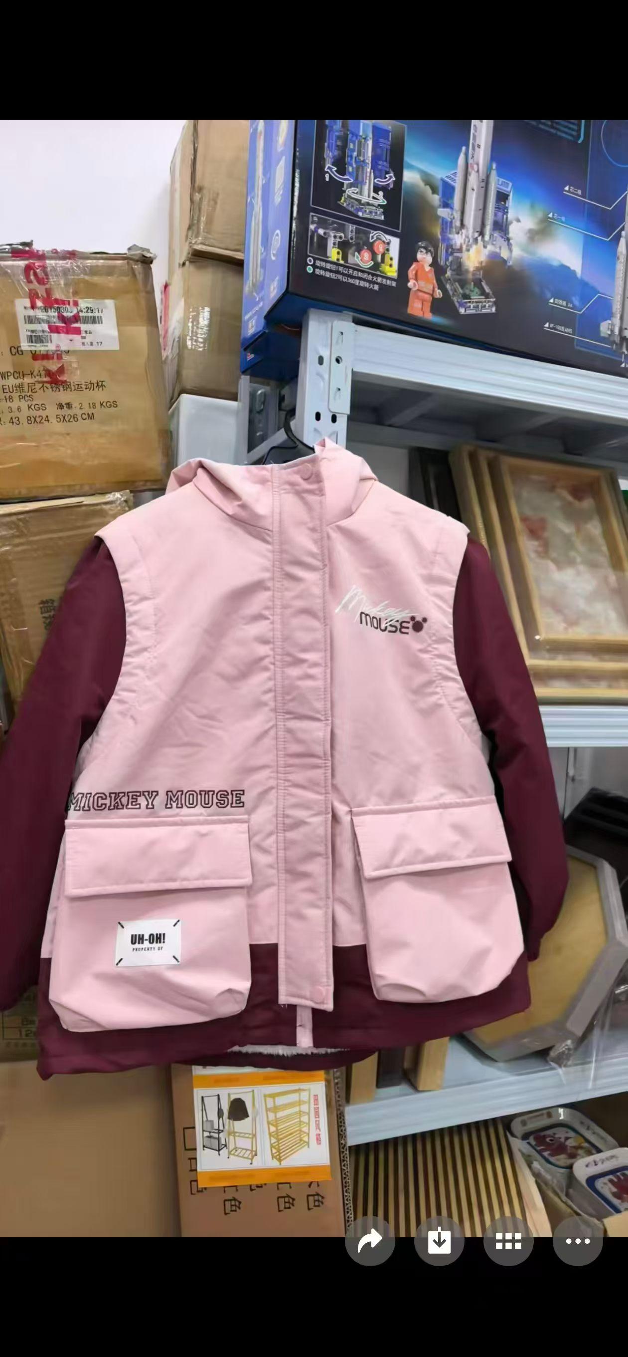 D083101#DISNEY CHILDREN COAT